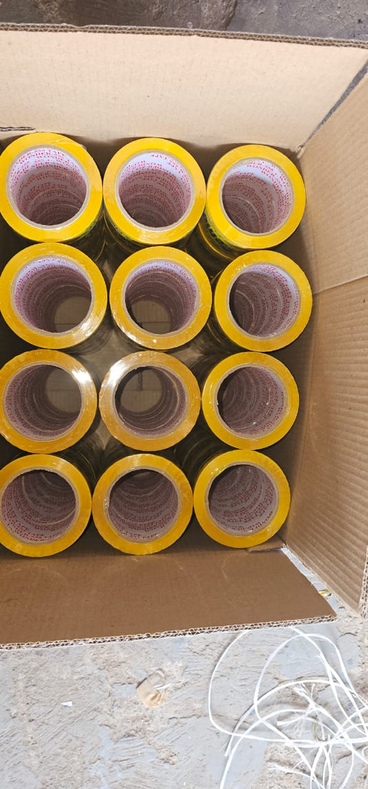 SHUTTERING TAPE ULTRA TECH CEMENT TAPE (40 MIC 2.5" 80 MTR )60 PIC BOX 12 ROLL