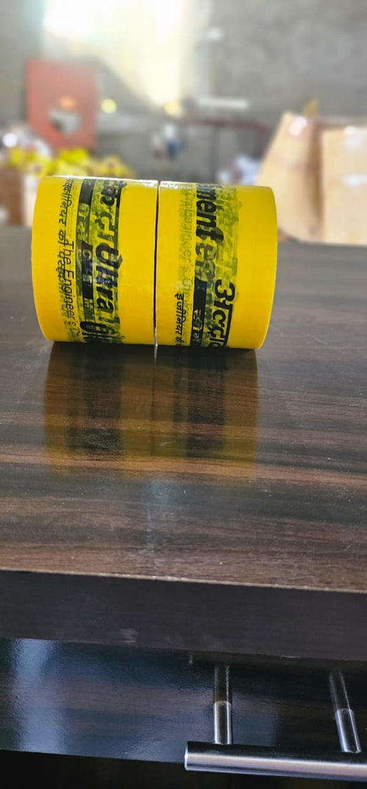 SHUTTERING TAPE ULTRA TECH CEMENT TAPE (40 MIC 3" 80 MTR )48 PIC BOX 12 ROLL