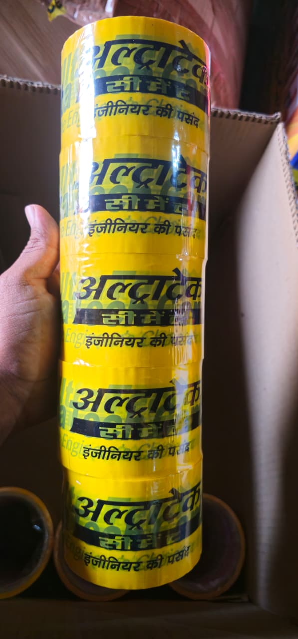 SHUTTERING TAPE ULTRA TECH CEMENT TAPE (40 MIC 2.5" 30 MTR )60 PIC BOX 12 ROLL